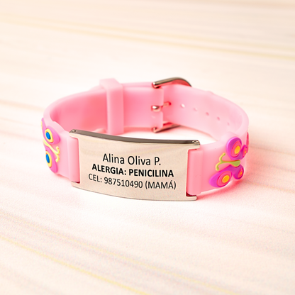 Pulsera SOS - Niños - Personalizada