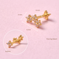 Piercing  Raizel - Gold - 8x4mm