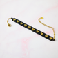 Pulsera Miyuki Corazones - Negro