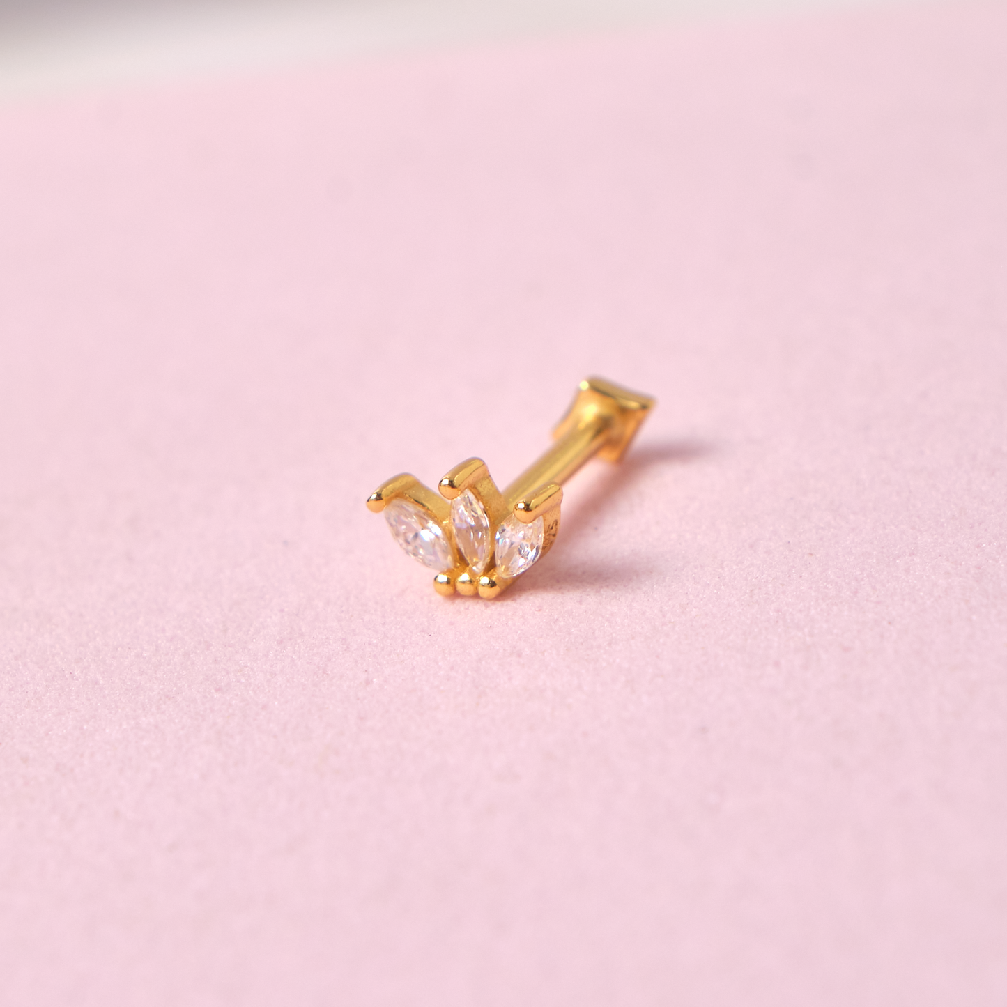 Piercing Abbie - Gold - 6x4mm