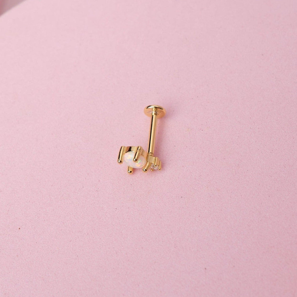 Piercing Wanda - Ópalo - Gold - 7x5mm