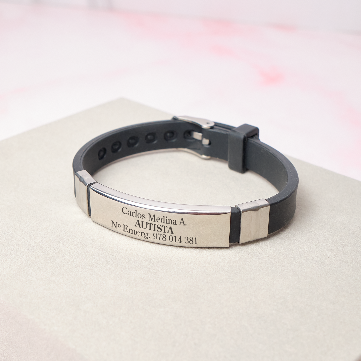 Pulsera SOS - Personalizada