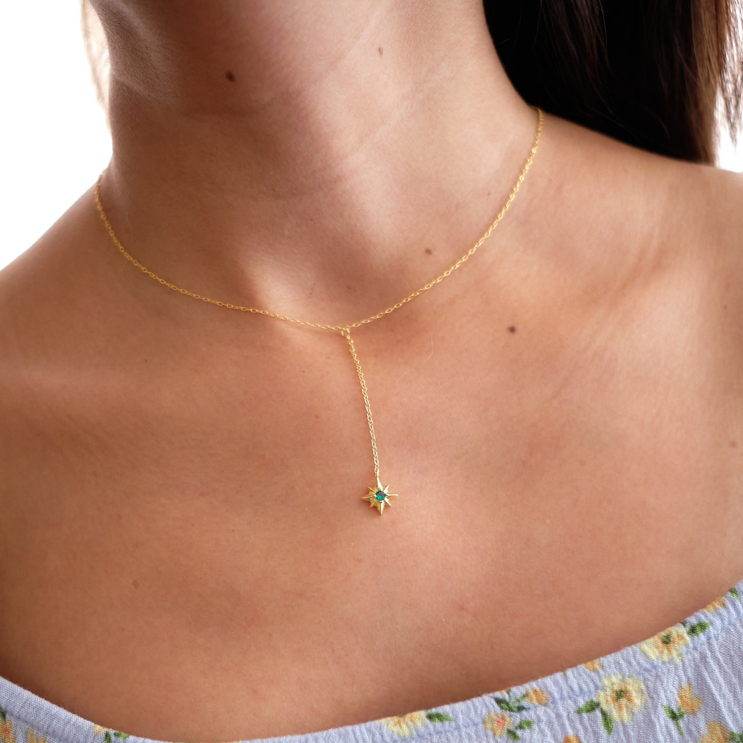 Collar  Bellatrix - Verde - Gold