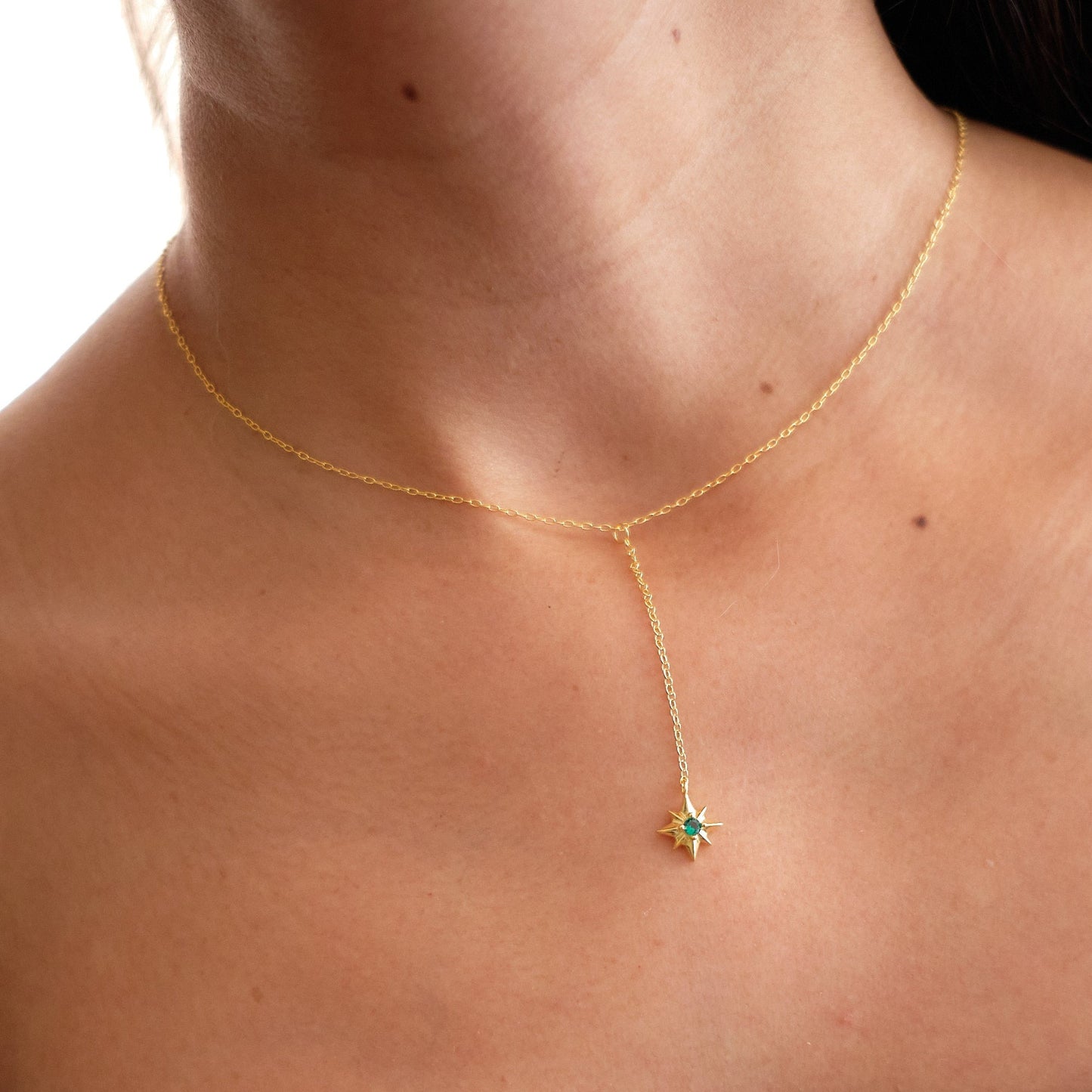 Collar  Bellatrix - Verde - Gold